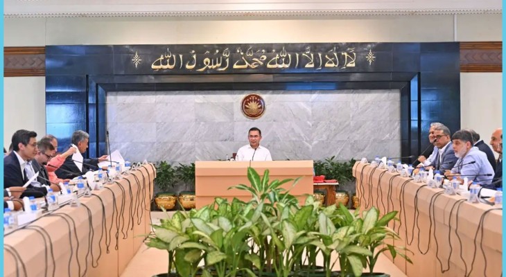 প্রধানমন্ত্রীর সঙ্গে বেসরকারি খাত উপদেষ্টা পরিষদের  বৈঠক